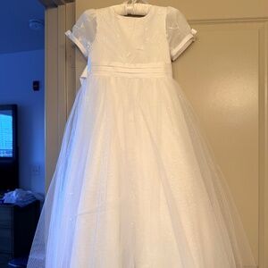 Beautiful New White Communion Dress